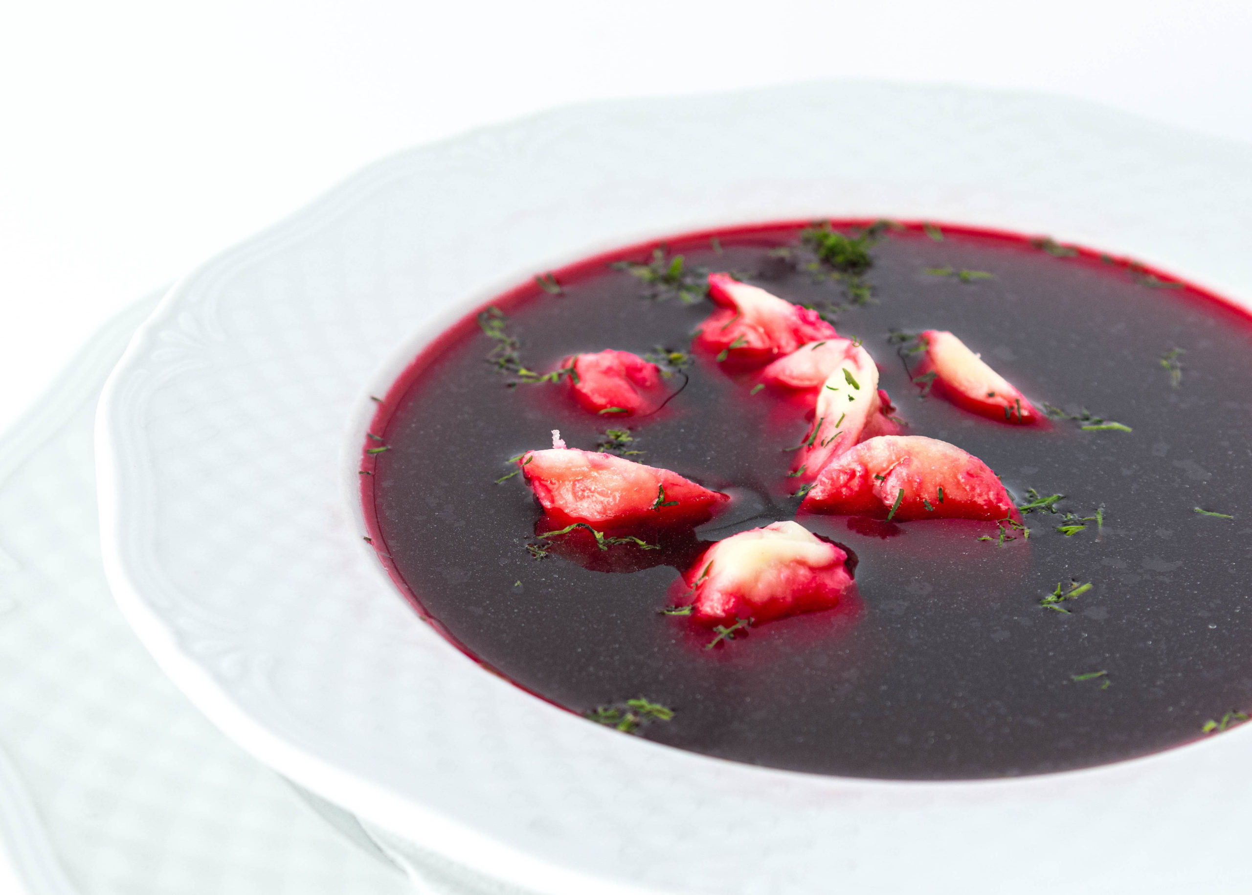 Barszcz czerwony z małym „Co Nieco”