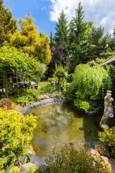 restauracja-oberza-sasiadow-ogrod-oczko