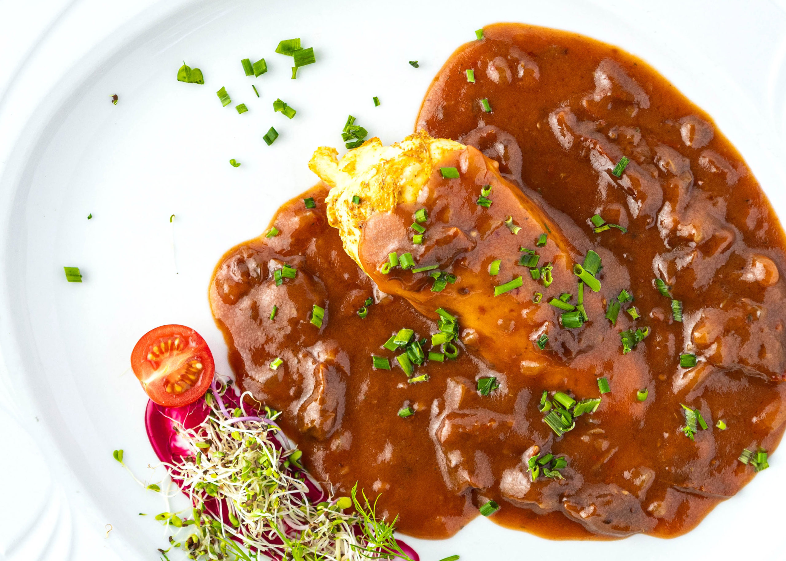 Filet z piersi kurczaka z mozzarellą