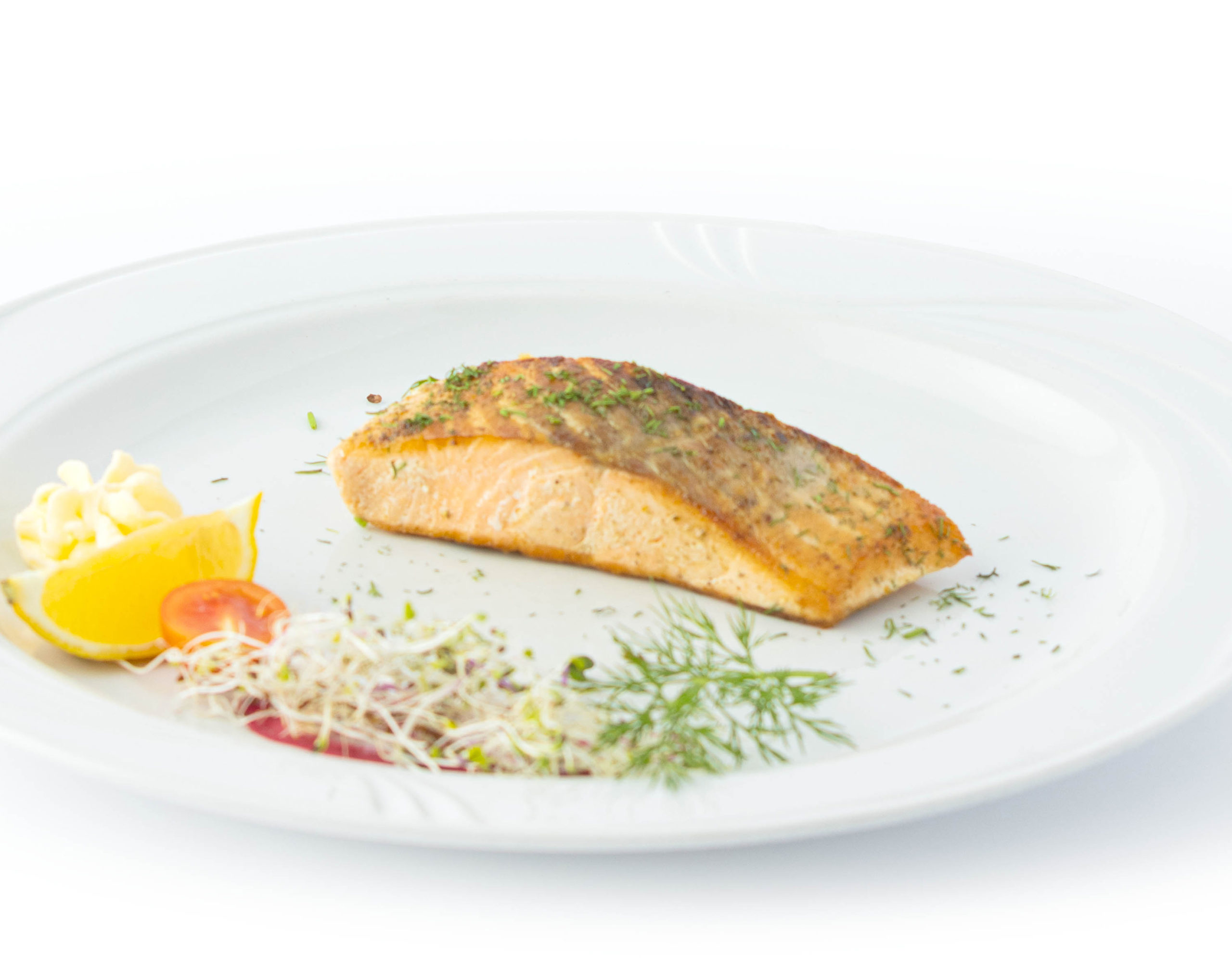 Grillowany filet z łososia